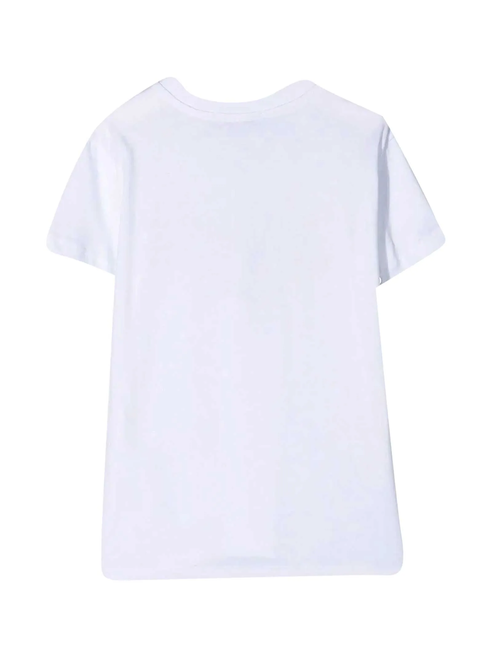 MSGM Kids Metallic Logo Effect T-Shirt