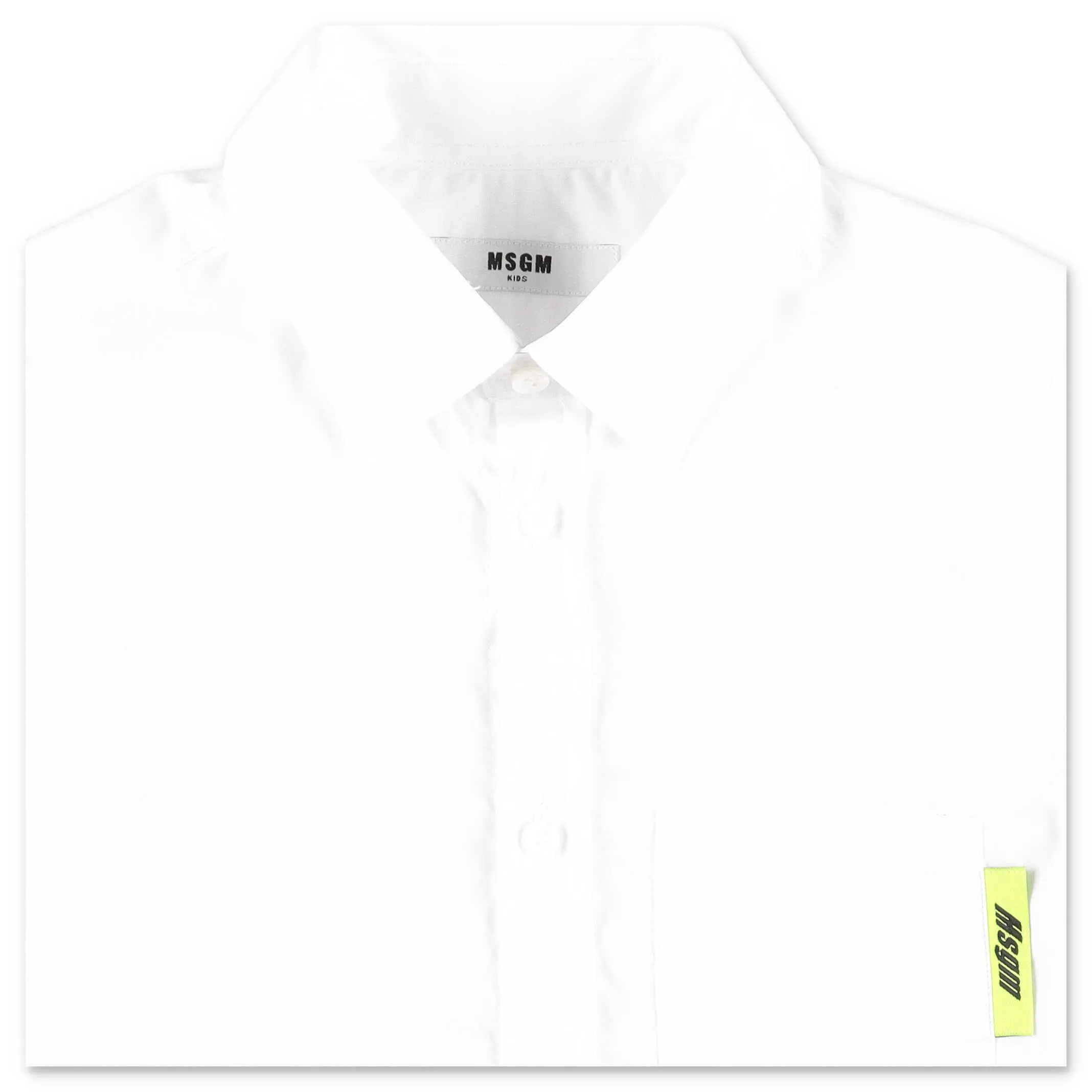 MSGM Kids Patch Pocket Shirt