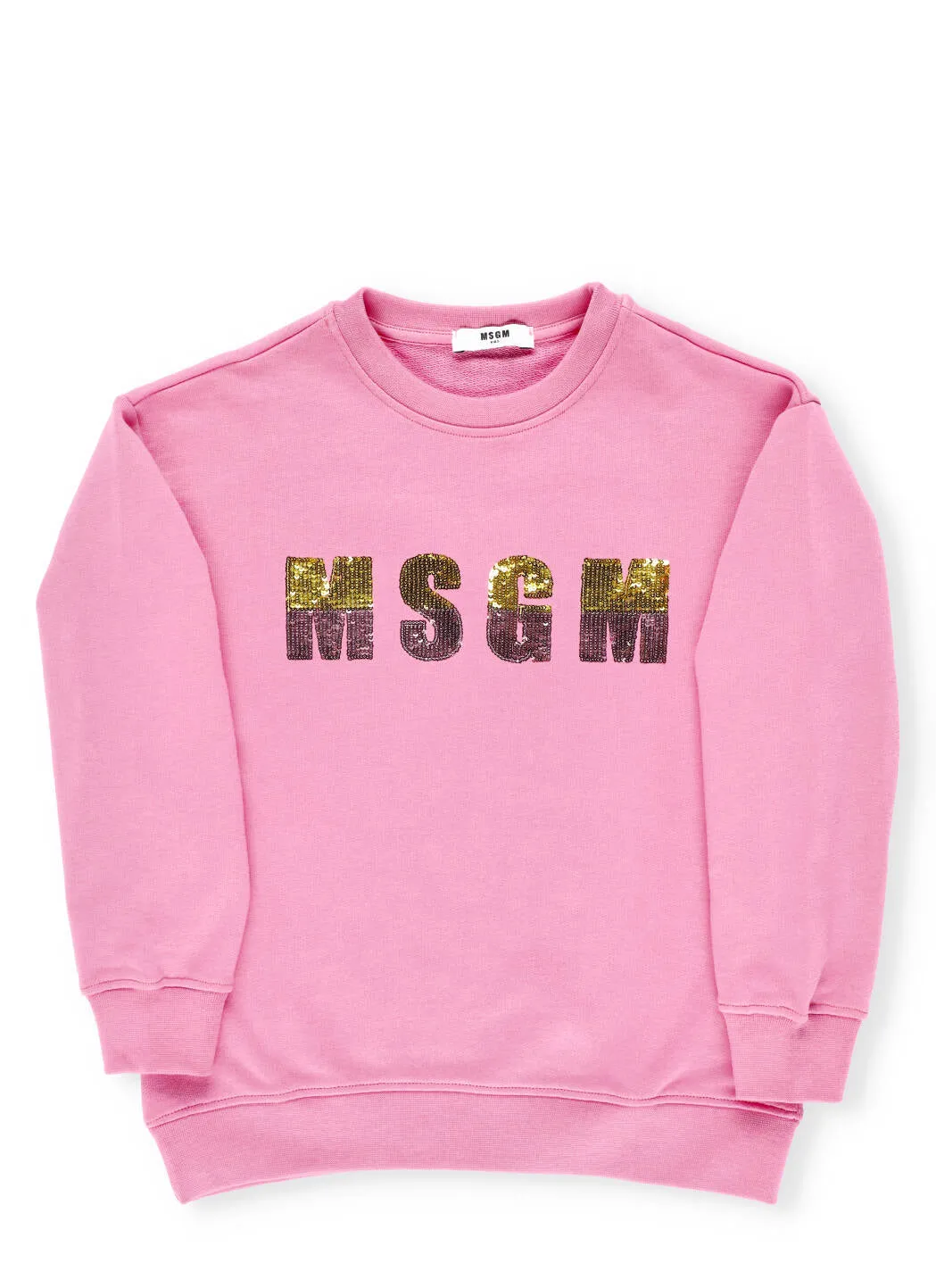 MSGM Kids Sequin Logo Sweatshirt