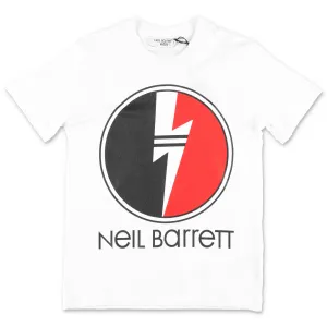 Neil Barrett Kids Graphic Logo Printed T-Shirt
