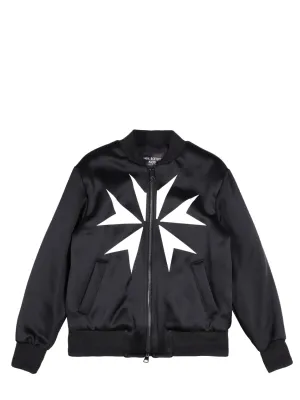 Neil Barrett Kids Graphic Print Bomber Jacket