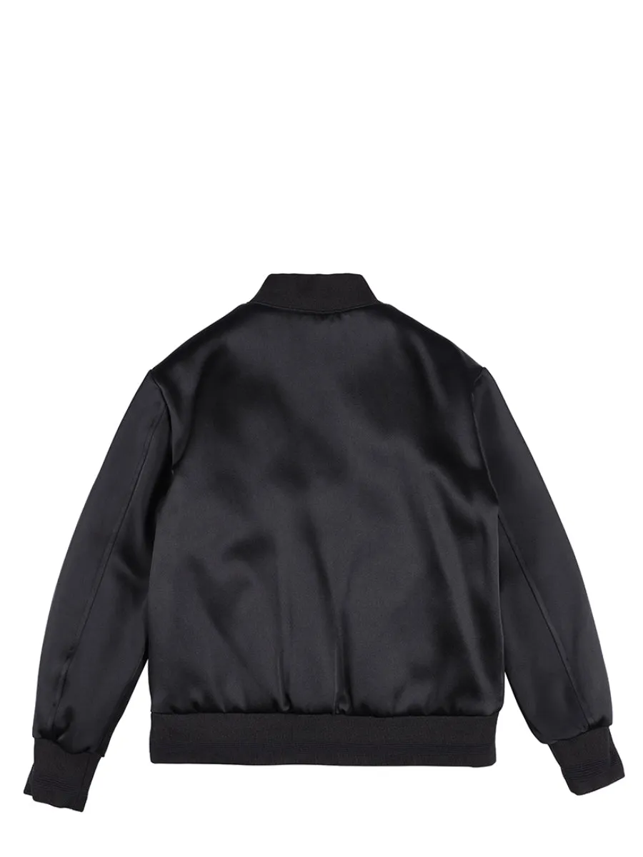 Neil Barrett Kids Graphic Print Bomber Jacket
