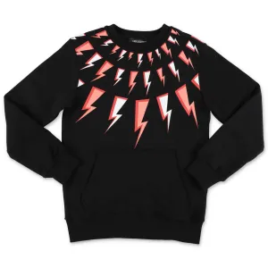 Neil Barrett Kids Thunderbolt Printed Sweatshirt