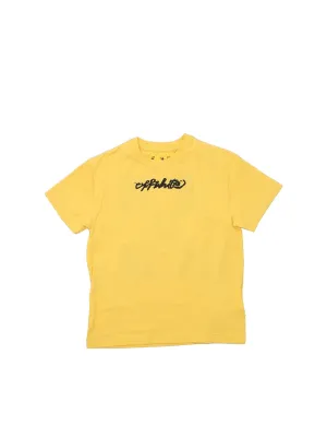 Off-White Kids Arrows Logo Printed T-Shirt