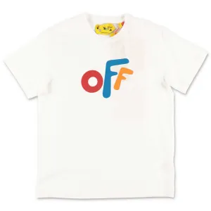 Off-White Kids Logo Arrows Print T-Shirt