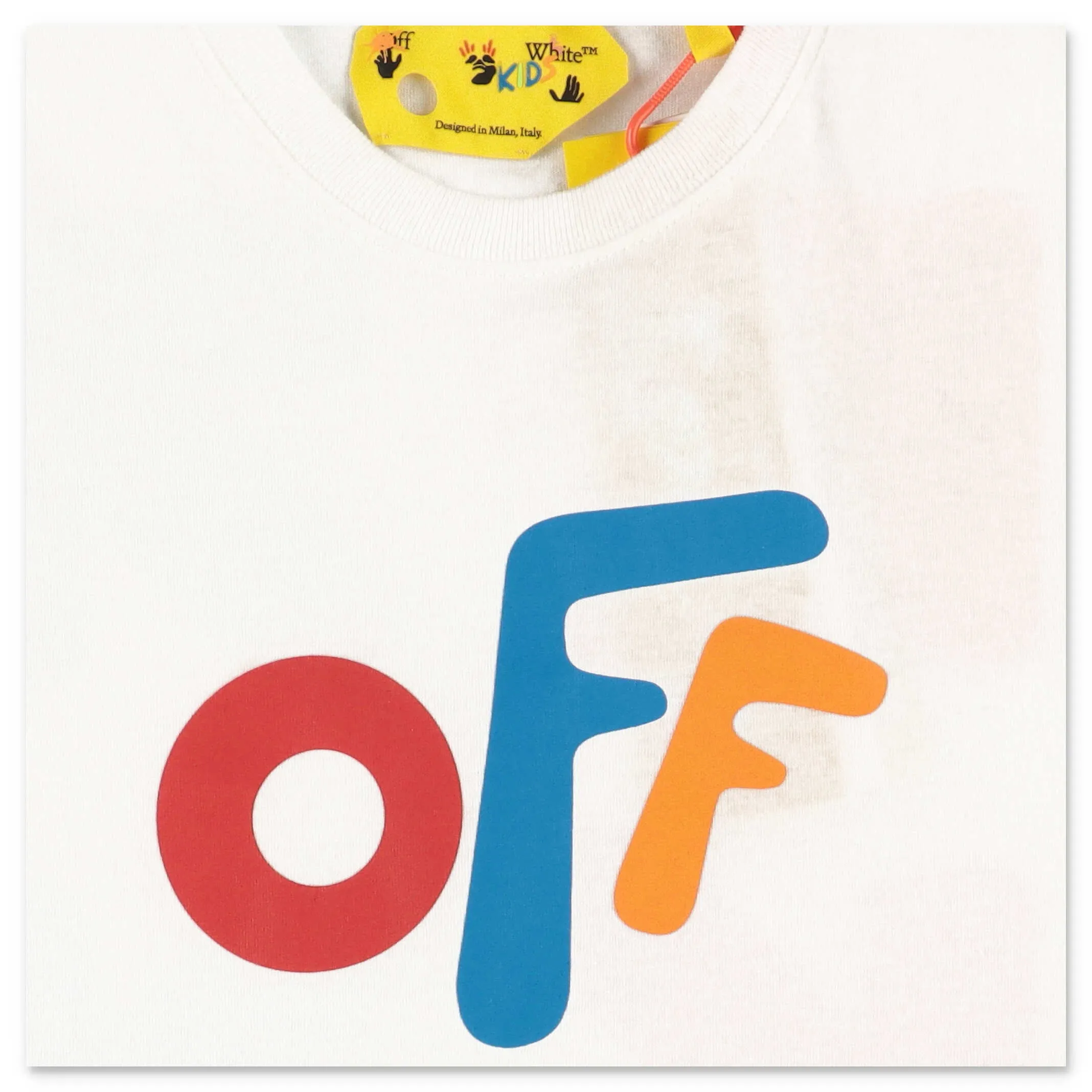 Off-White Kids Logo Arrows Print T-Shirt