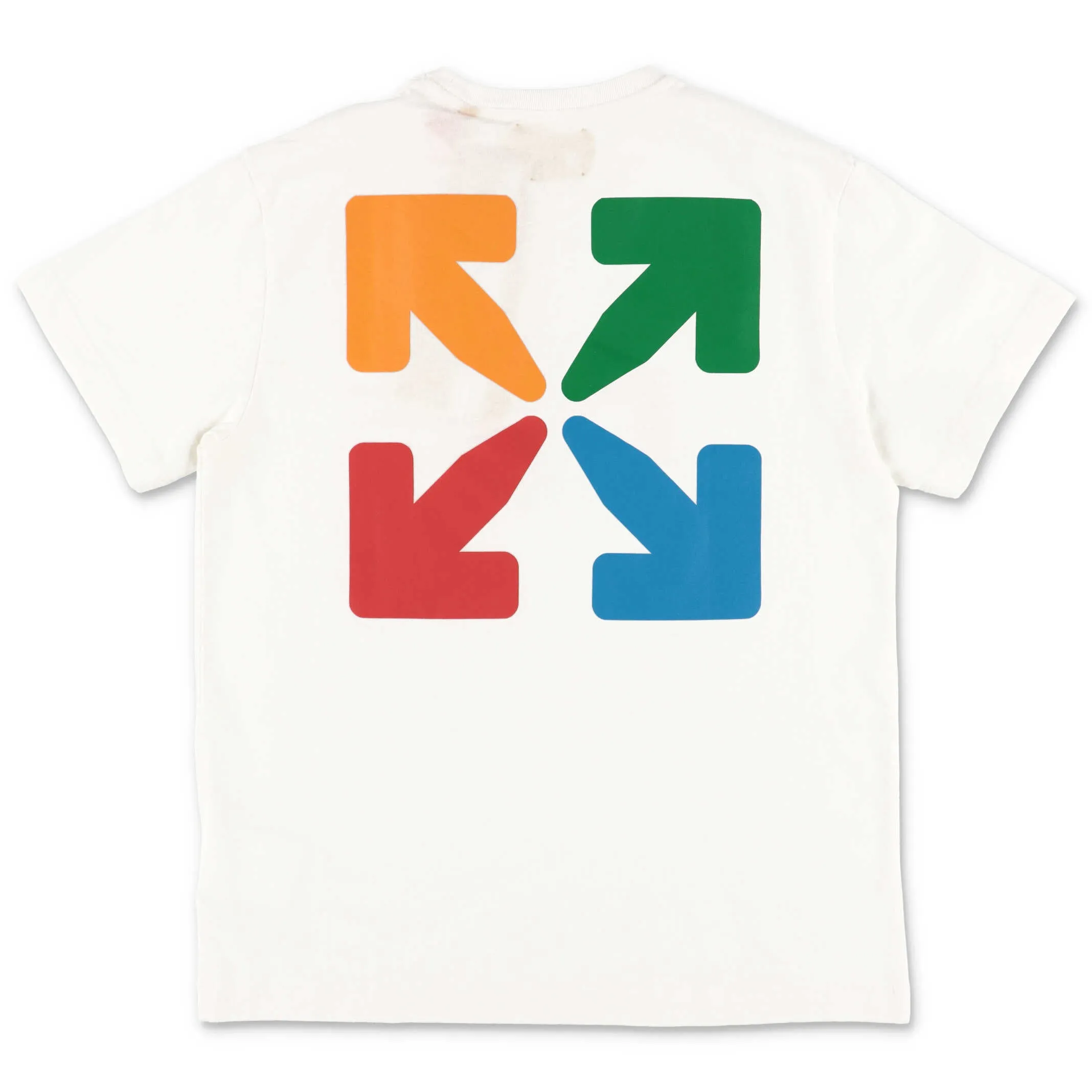 Off-White Kids Logo Arrows Print T-Shirt
