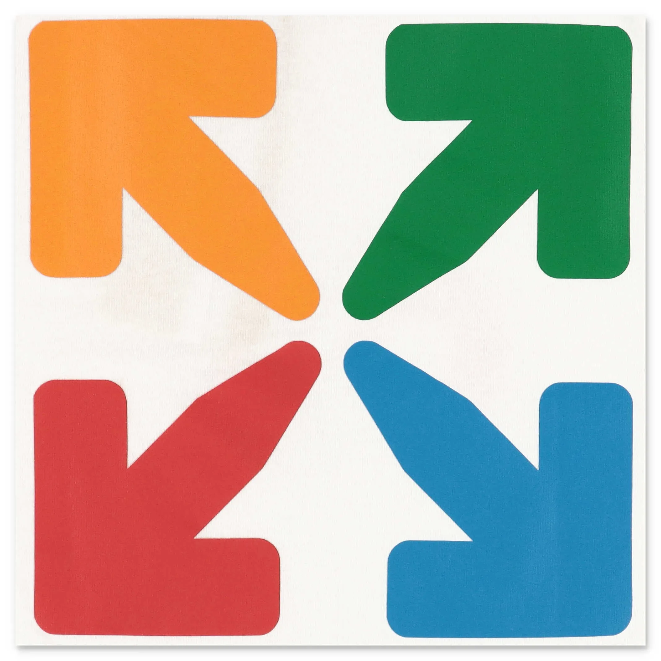 Off-White Kids Logo Arrows Print T-Shirt