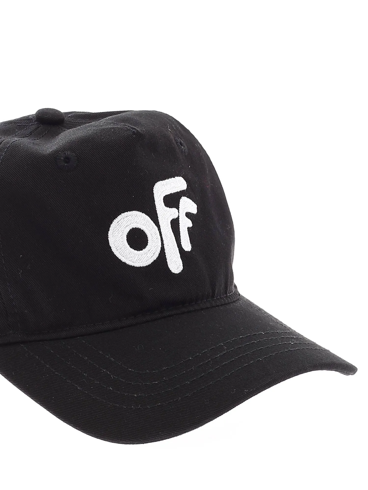 Off-White Kids Logo Embroidered Baseball Cap