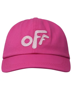 Off-White Kids Logo Embroidered Baseball Cap