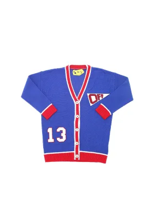 Off-White Kids Logo Patch Cardigan