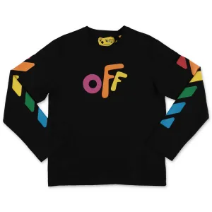 Off-White Kids Logo Print Long-Sleeve T-Shirt