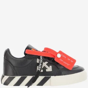 Off-White Kids Vulcanised Low Top Sneakers