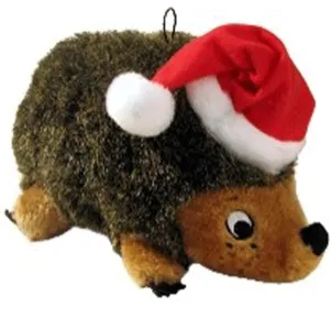 Outward Hound Holiday Hedgehogz Brown Cat Toys
