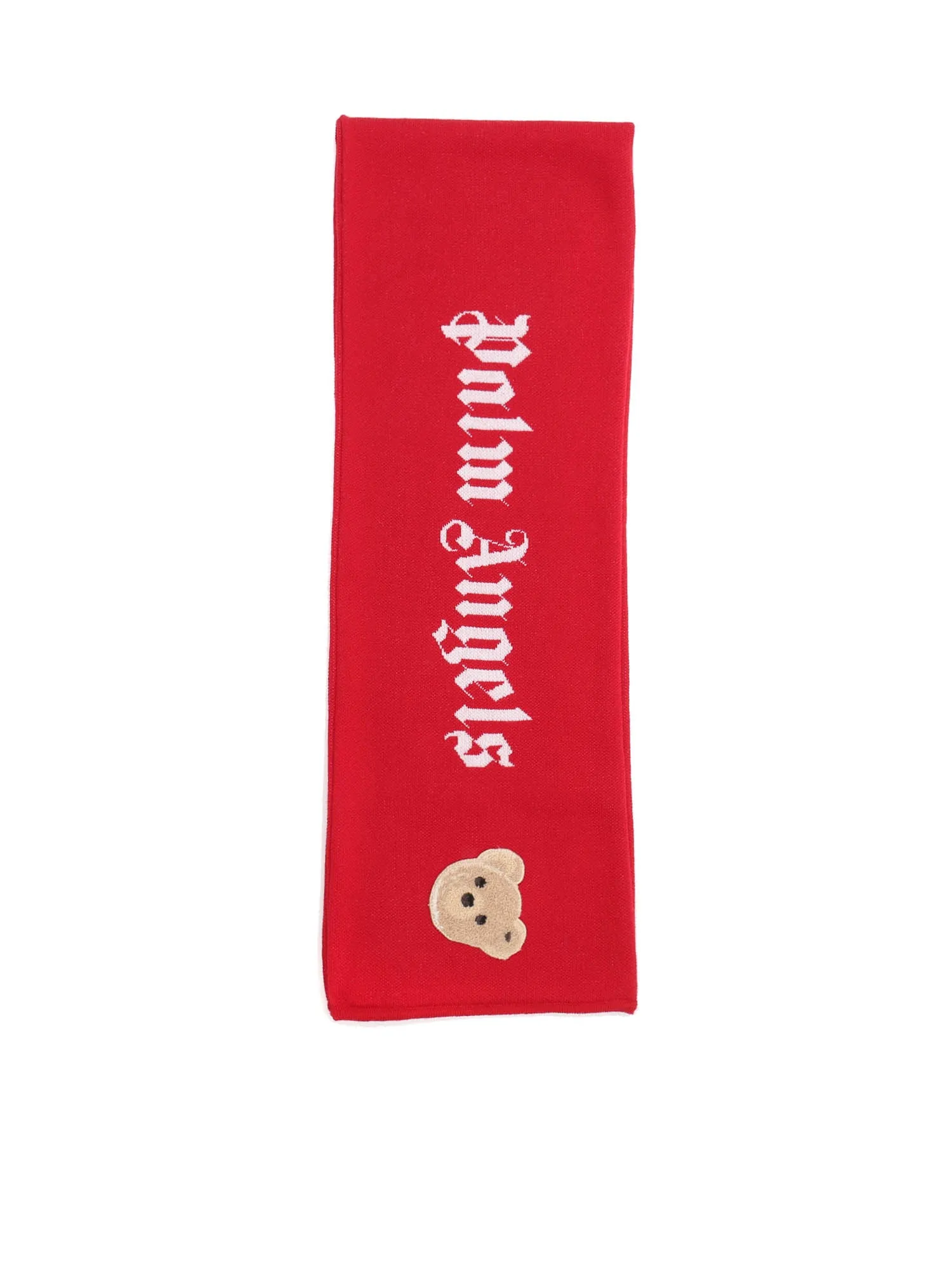 Palm Angels Kids Bear Motif Scarf