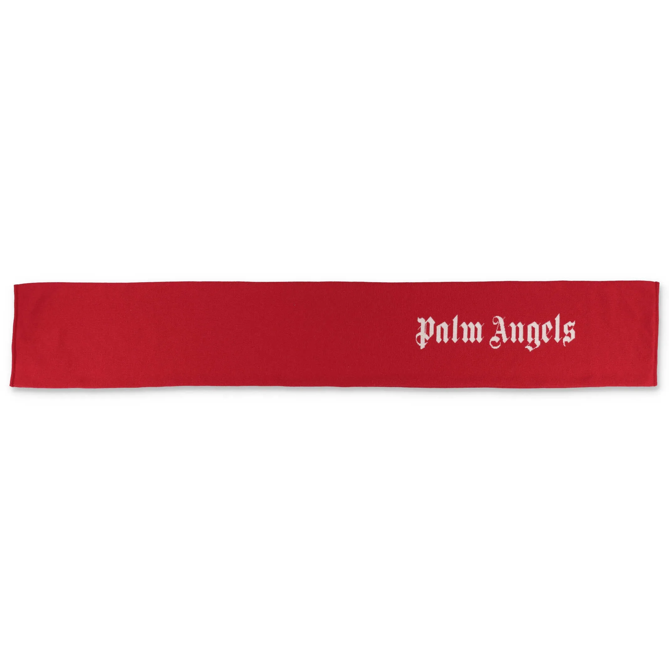 Palm Angels Kids Logo Intarsia Scarf