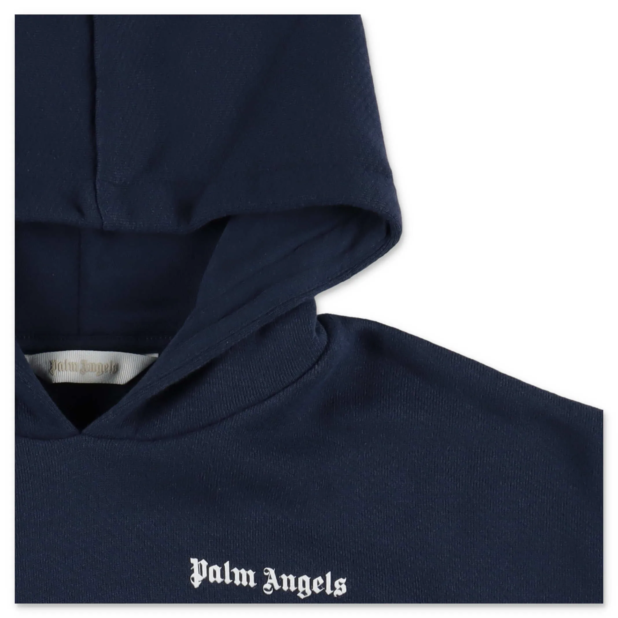 Palm Angels Kids Logo Print Hoodie