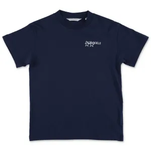Palm Angels Kids Logo Print T-Shirt