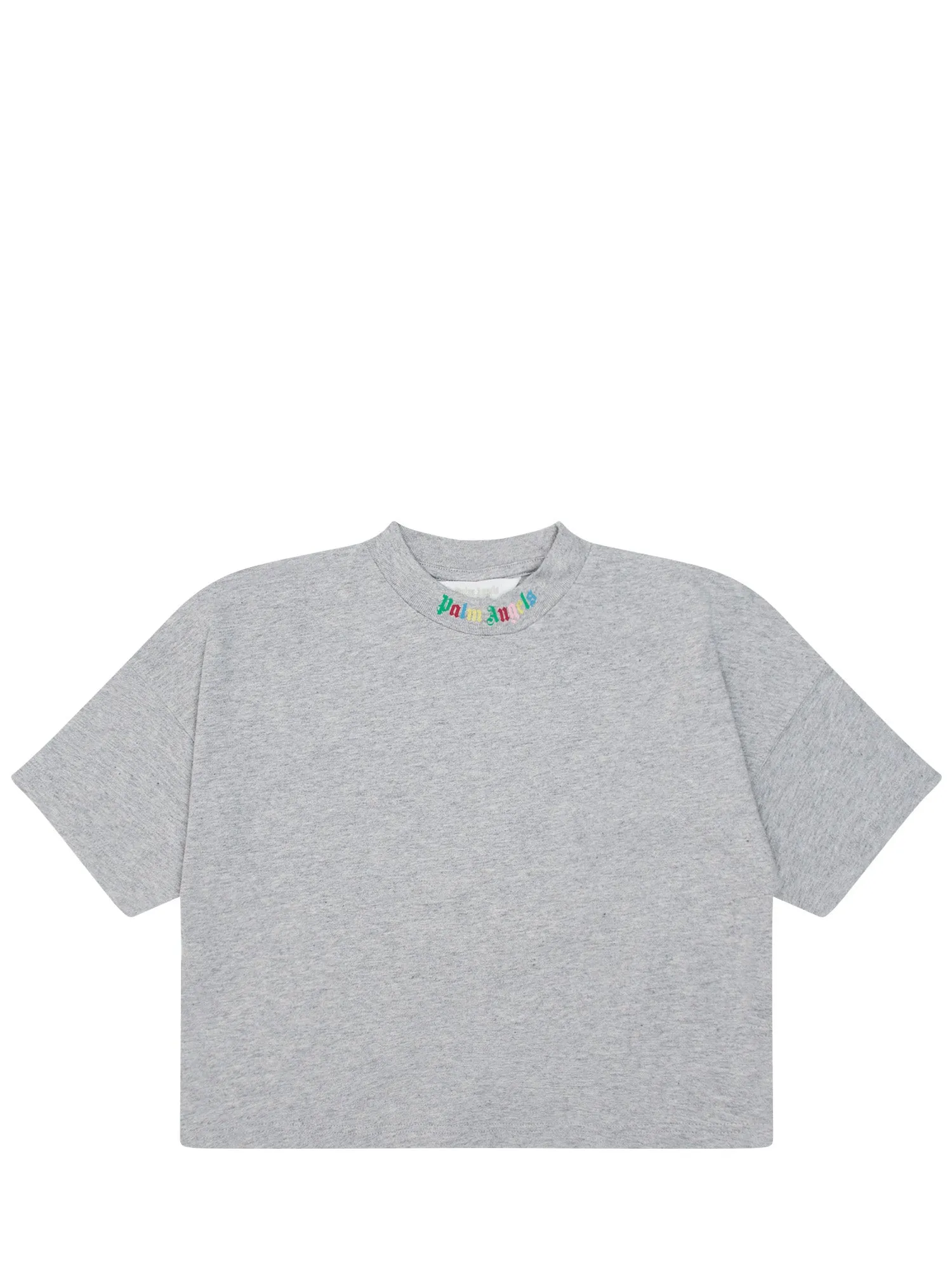 Palm Angels Kids Logo Print T-Shirt