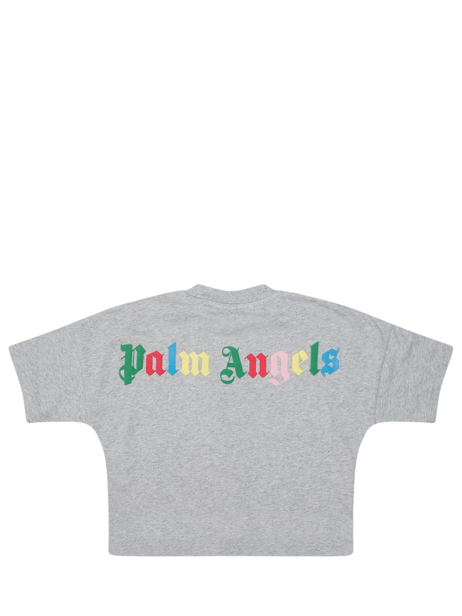 Palm Angels Kids Logo Print T-Shirt