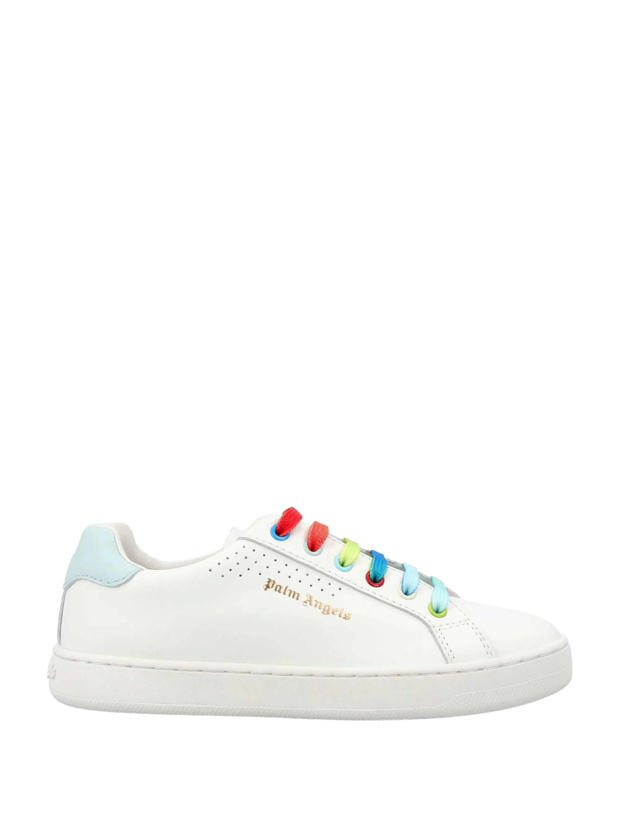 Palm Angels Kids Logo Printed Lace-Up Sneakers