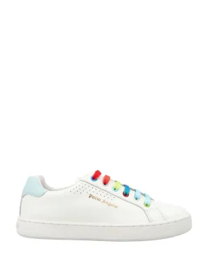 Palm Angels Kids Logo Printed Lace-Up Sneakers