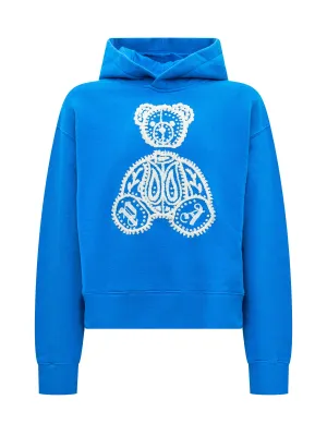 Palm Angels Kids Teddy Bear Motif Hoodie