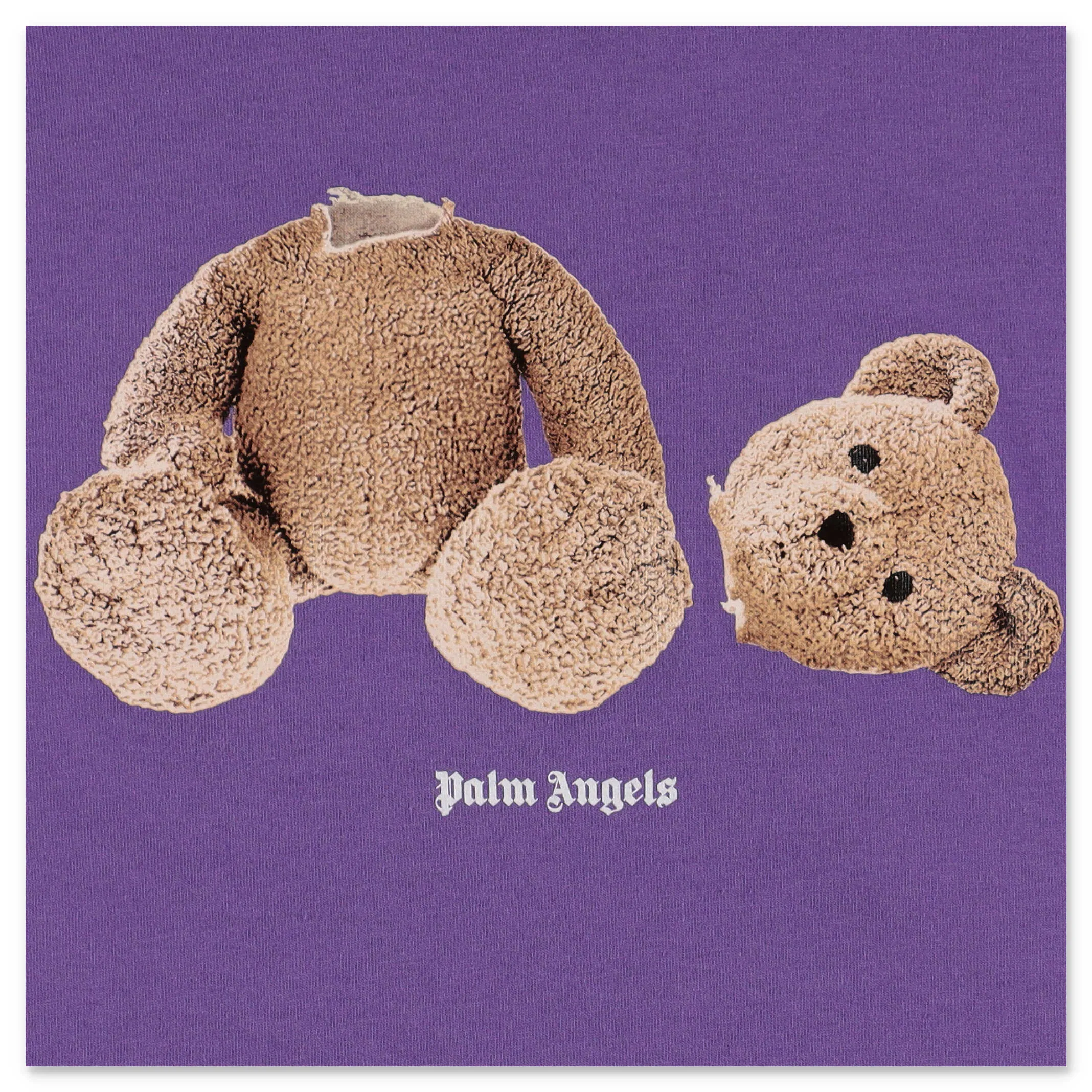 Palm Angels Kids Teddy Bear Print T-Shirt