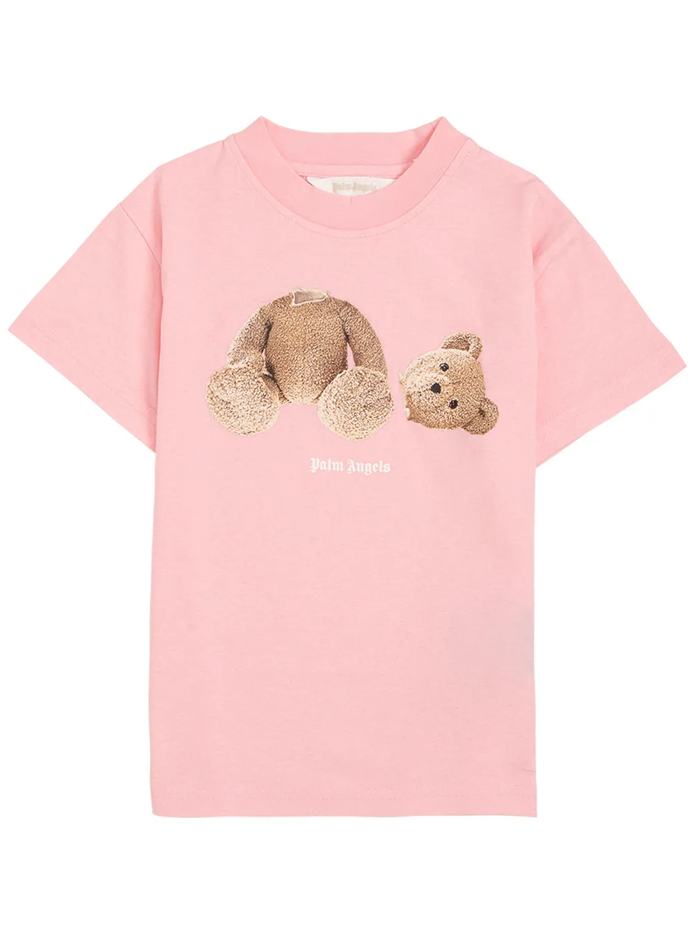 Palm Angels Kids Teddy Bear Print T-Shirt
