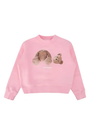 Palm Angels Kids Teddy Bear Printed Sweatshirt