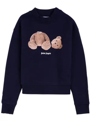 Palm Angels Kids Teddy Bear Printed Sweatshirt