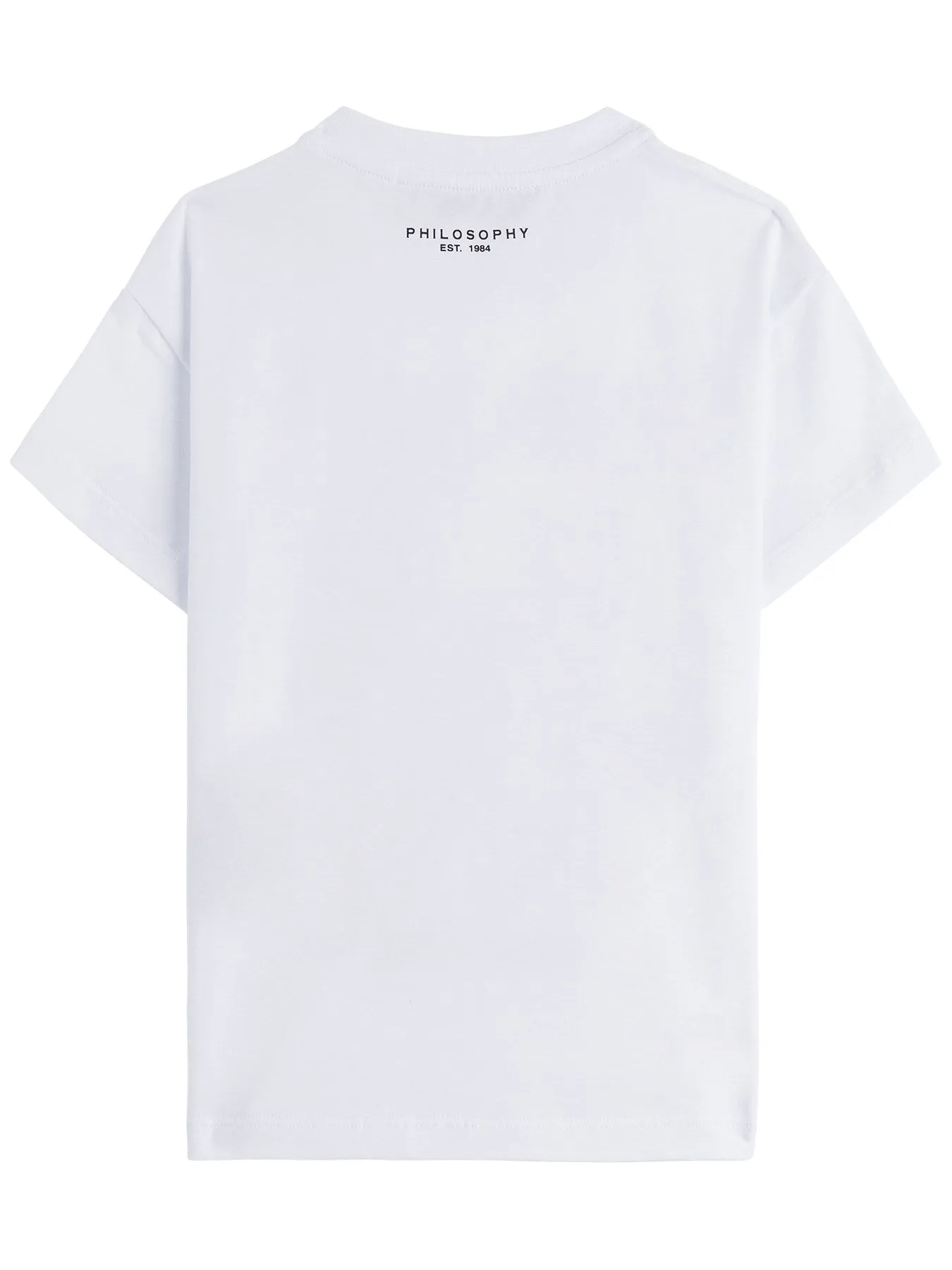 Philosophy Di Lorenzo Serafini Kids Floral Logo Printed T-Shirt