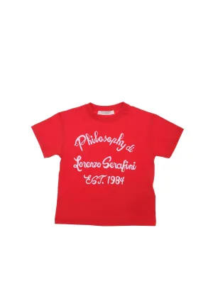 Philosophy Di Lorenzo Serafini Kids Logo Print T-Shirt