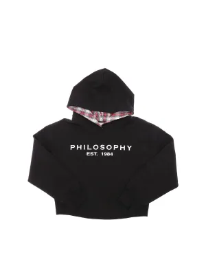 Philosophy Di Lorenzo Serafini Kids Logo Printed Hoodie