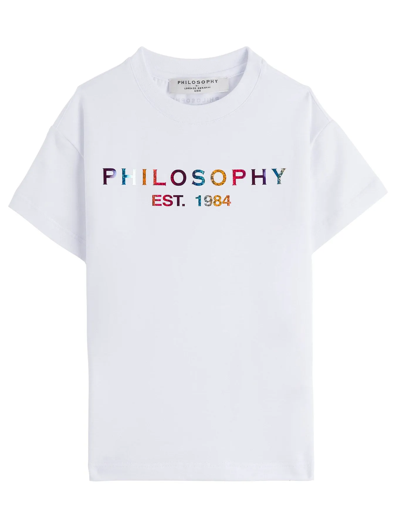 Philosophy Di Lorenzo Serafini Kids Logo Printed T-Shirt