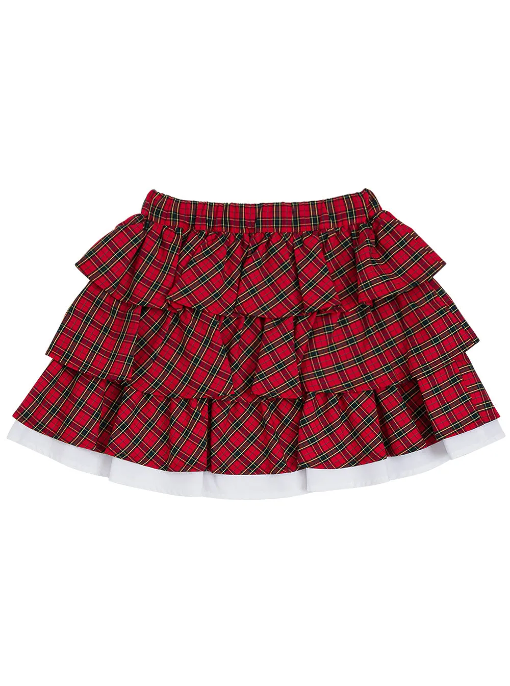 Philosophy Di Lorenzo Serafini Kids Tartan Layered Skirt