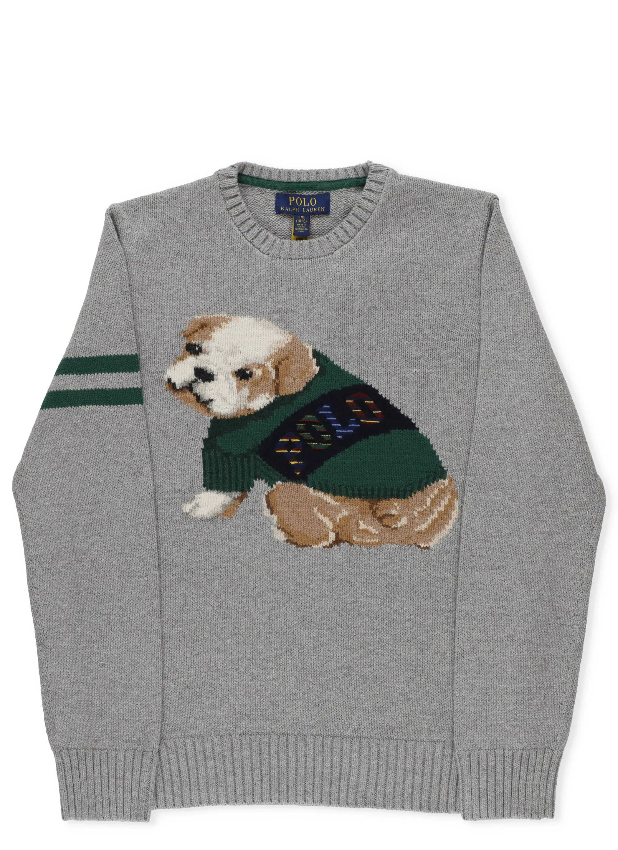 Ralph Lauren Kids Bulldog Knit Jumper