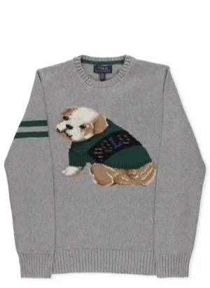 Ralph Lauren Kids Bulldog Knit Jumper