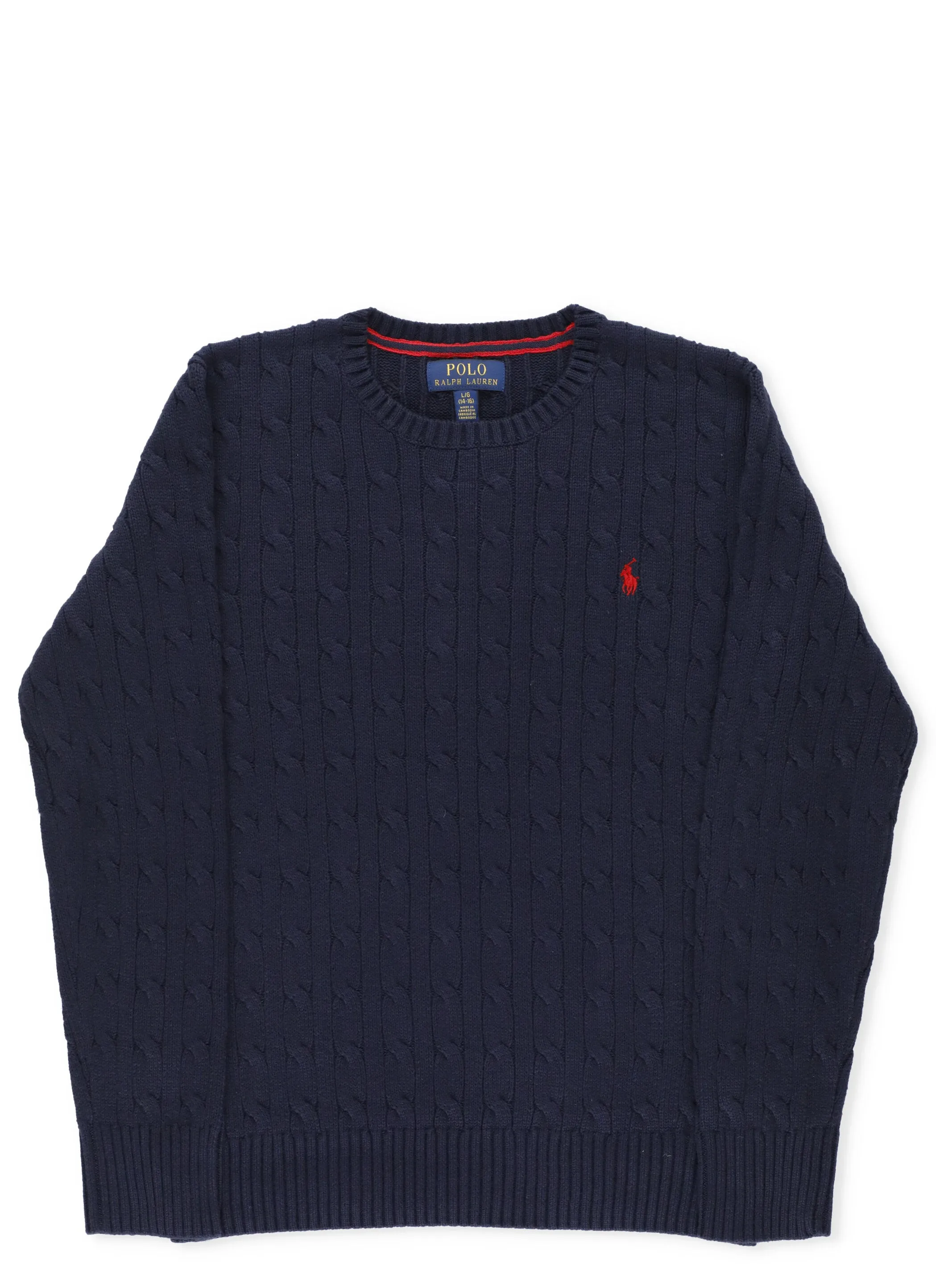 Ralph Lauren Kids Cable Knit Jumper