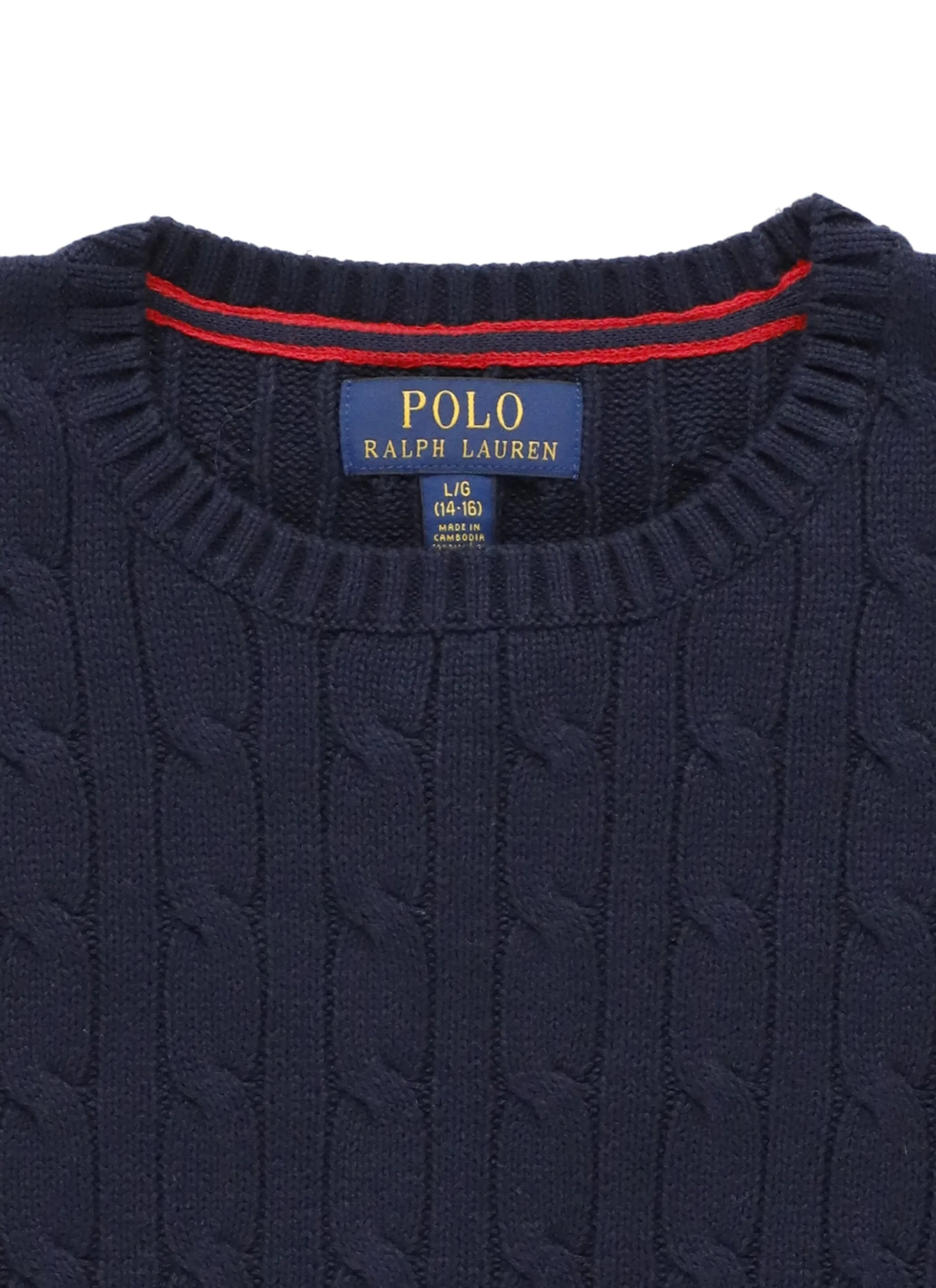 Ralph Lauren Kids Cable Knit Jumper