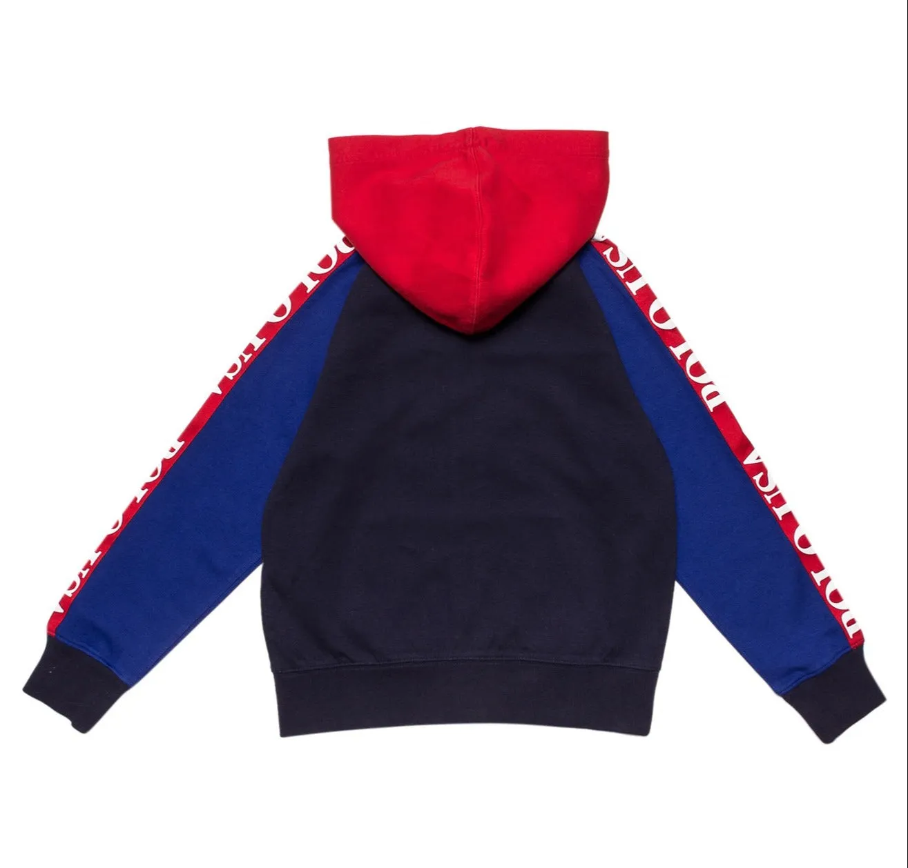 Ralph Lauren Kids Colour-Block Hooded Sweatshirt