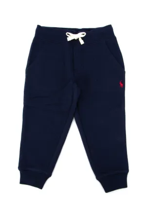 Ralph Lauren Kids Logo Embroidered Drawstring Sweatpants