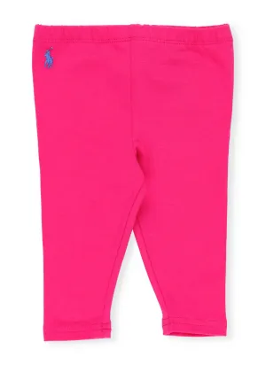 Ralph Lauren Kids Logo Embroidered Leggings