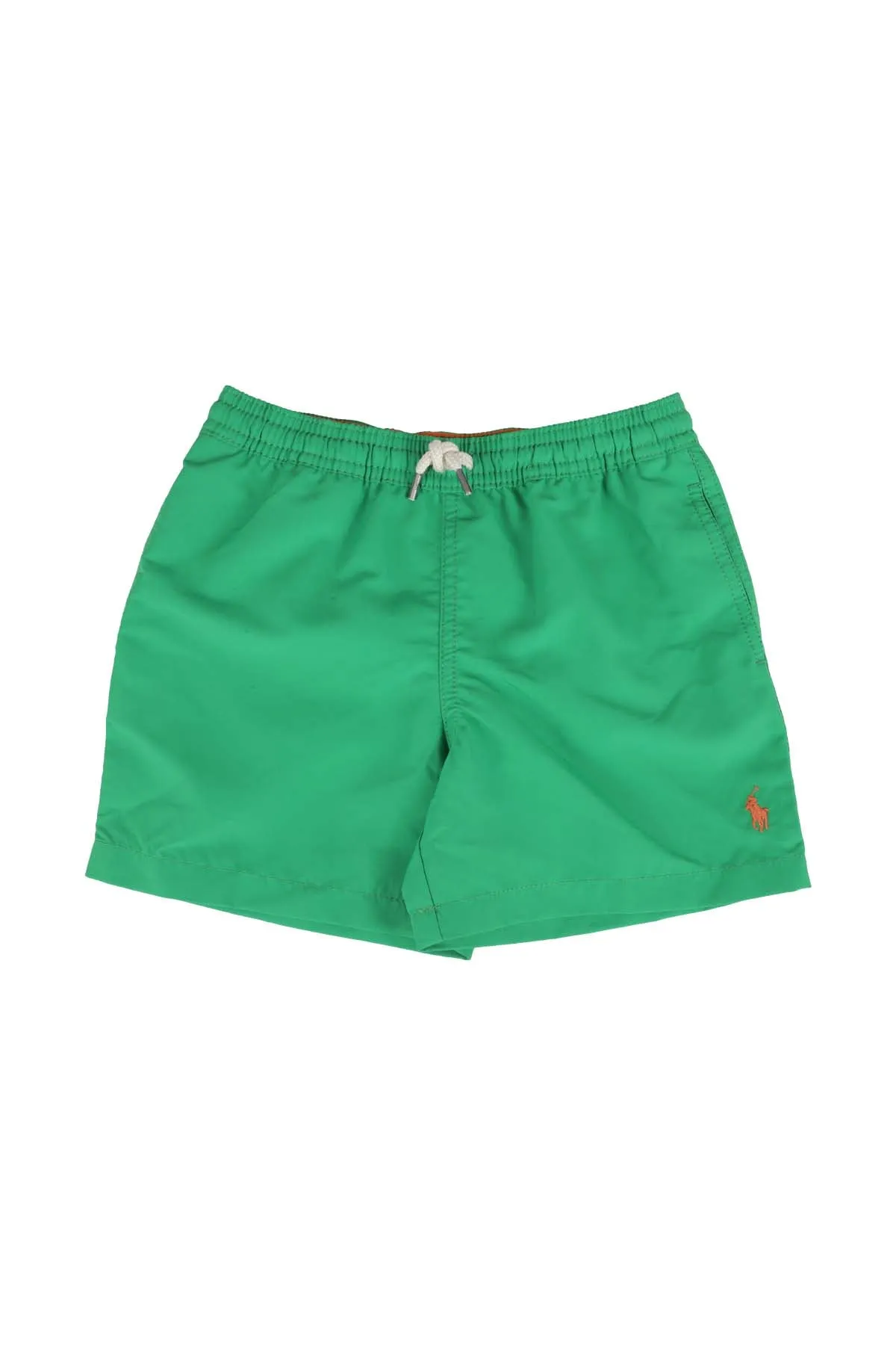 Ralph Lauren Kids Logo Embroidered Swim Shorts