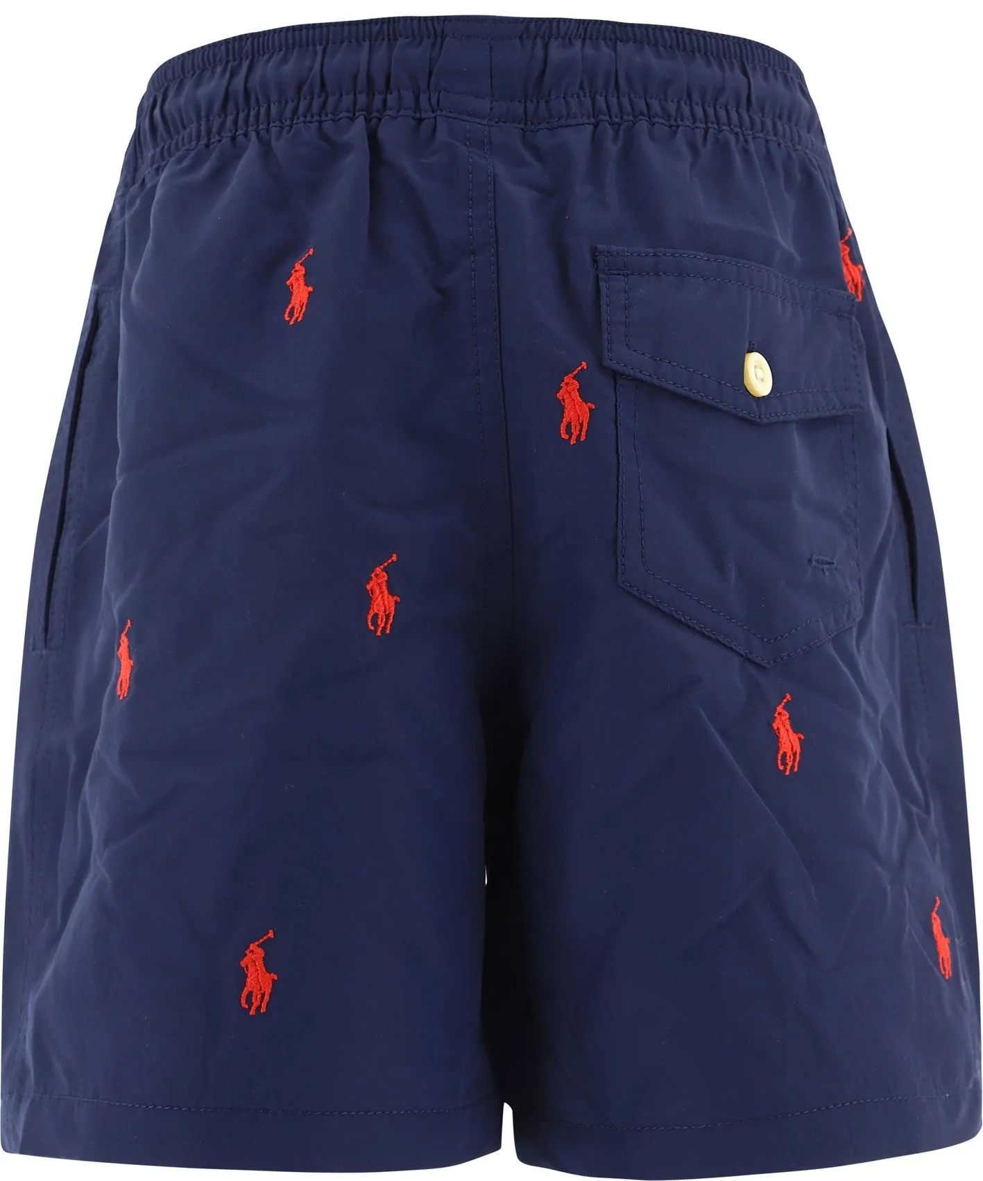 Ralph Lauren Kids Logo Embroidered Swim Shorts