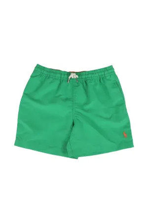 Ralph Lauren Kids Logo Embroidered Swim Shorts