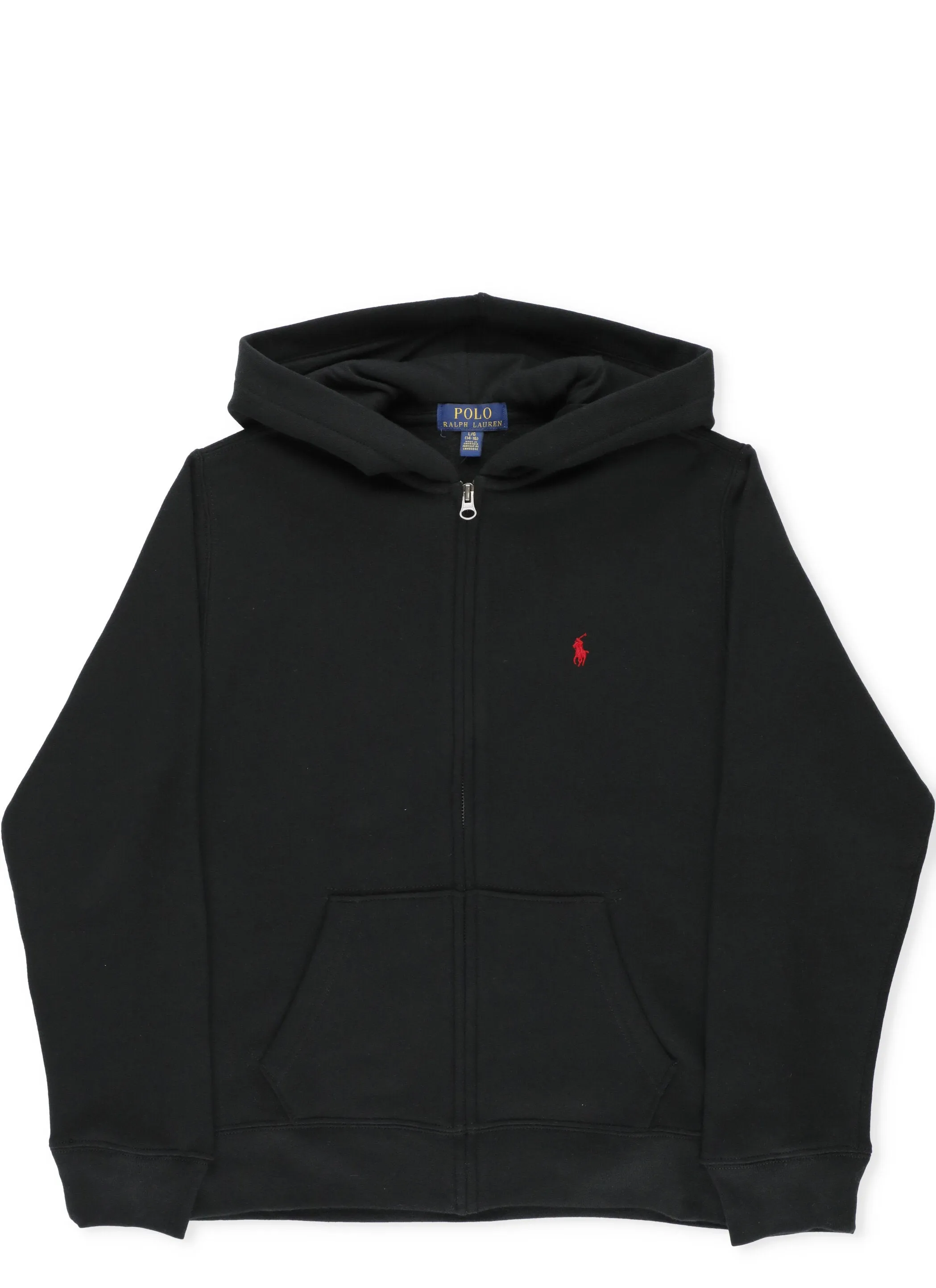 Ralph Lauren Kids Logo Embroidered Zipped Hoodie