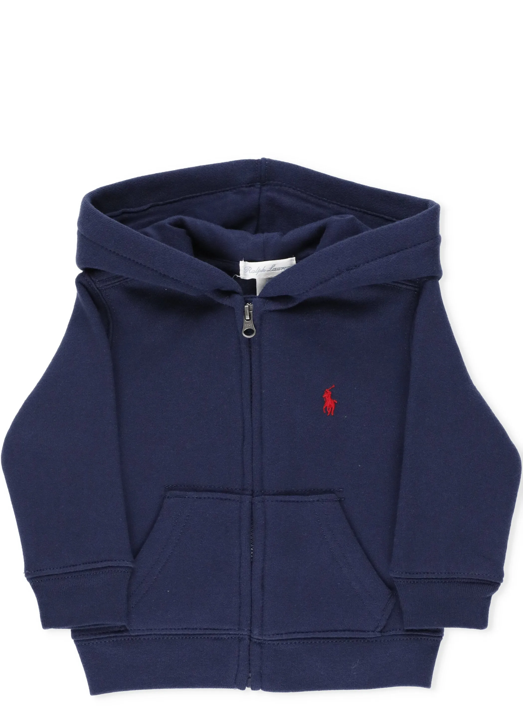 Ralph Lauren Kids Logo Embroidered Zipped Hoodie