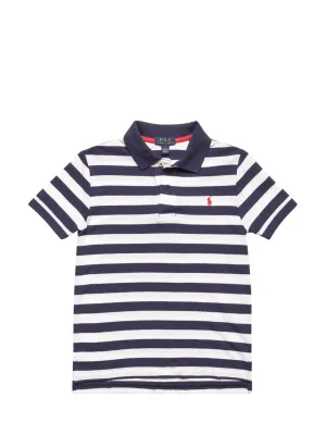 Ralph Lauren Kids Logo Striped Polo Shirt