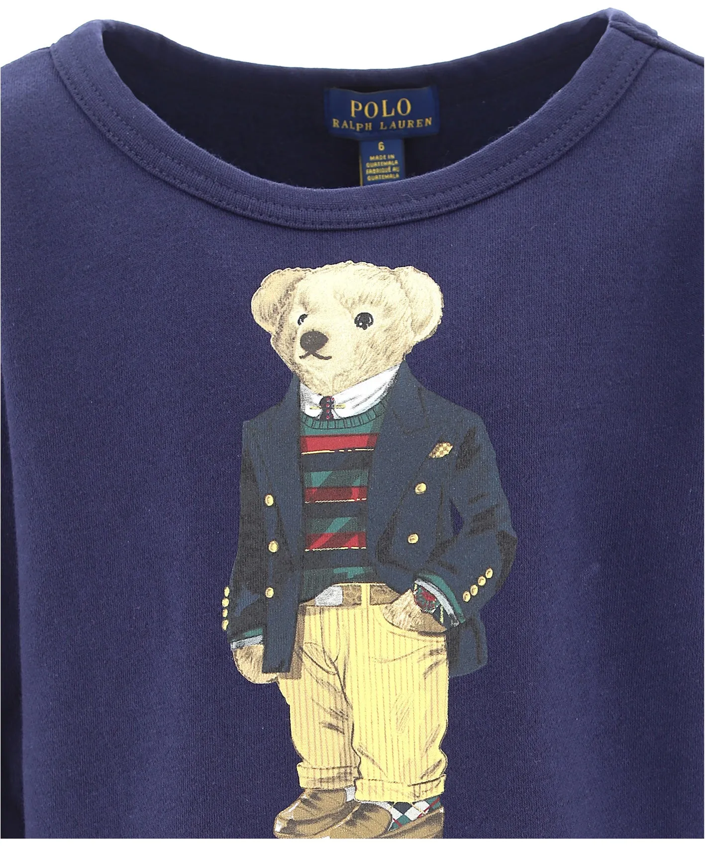 Ralph Lauren Kids Polo Bear Print Sweatshirt